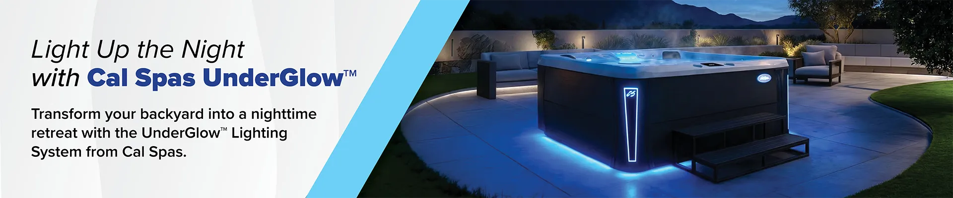 Calspas hot tub being used in a family setting - Fall River